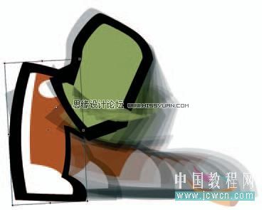 Flash cs3教程:人物行走動畫制作技巧,PS教程,思緣教程網(wǎng)