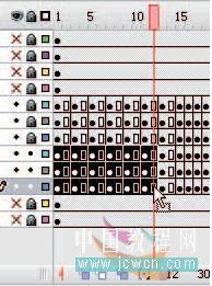 Flash cs3教程:人物行走動畫制作技巧,PS教程,思緣教程網(wǎng)