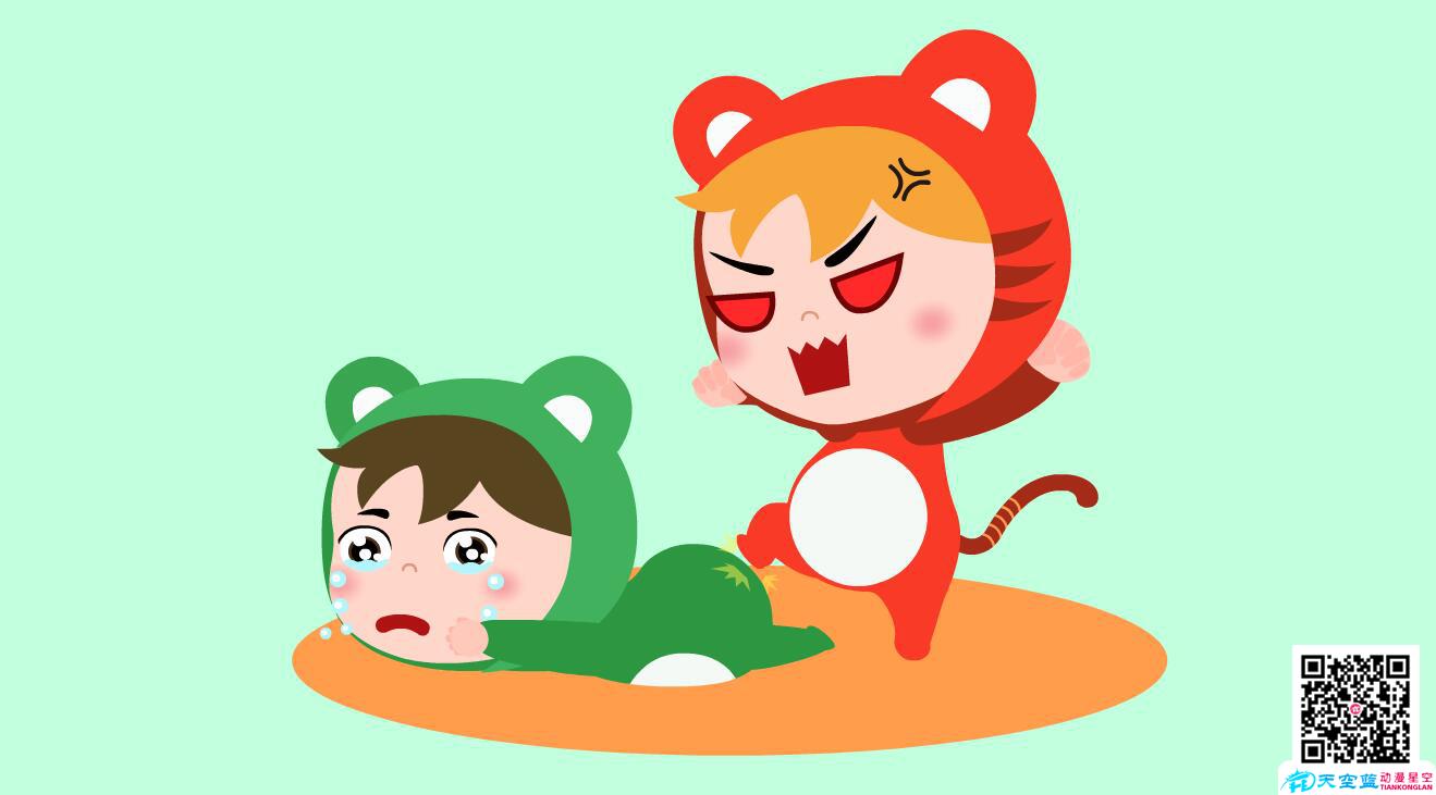如何讓孩子正確應對被人欺負被打啦.jpg
