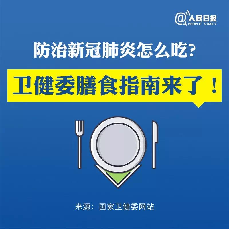 防治新型冠狀病毒感染肺炎怎么吃？衛(wèi)健委膳食指南來(lái)了！.jpg