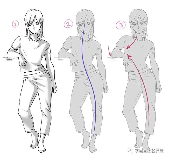 怎么畫出生動(dòng)的姿勢(shì)？動(dòng)漫人物姿勢(shì)的繪畫素材教程