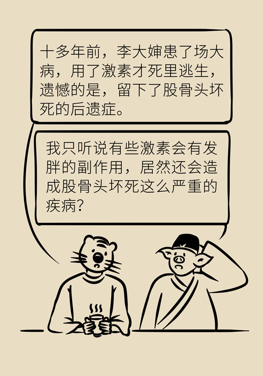 激素會帶來股骨頭壞死的后遺癥嗎？