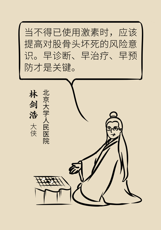 激素會帶來股骨頭壞死的后遺癥嗎？