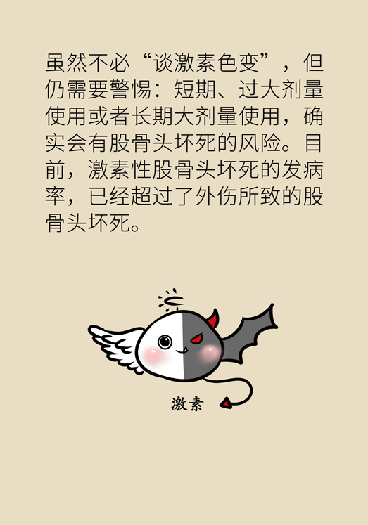 激素會帶來股骨頭壞死的后遺癥嗎？