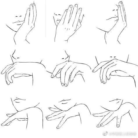 如果你的手畫這樣？這堆手勢(shì)素材不能錯(cuò)過