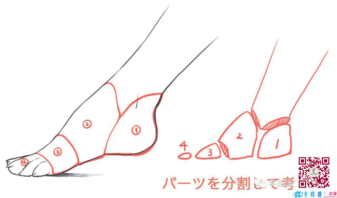 腳怎么畫？