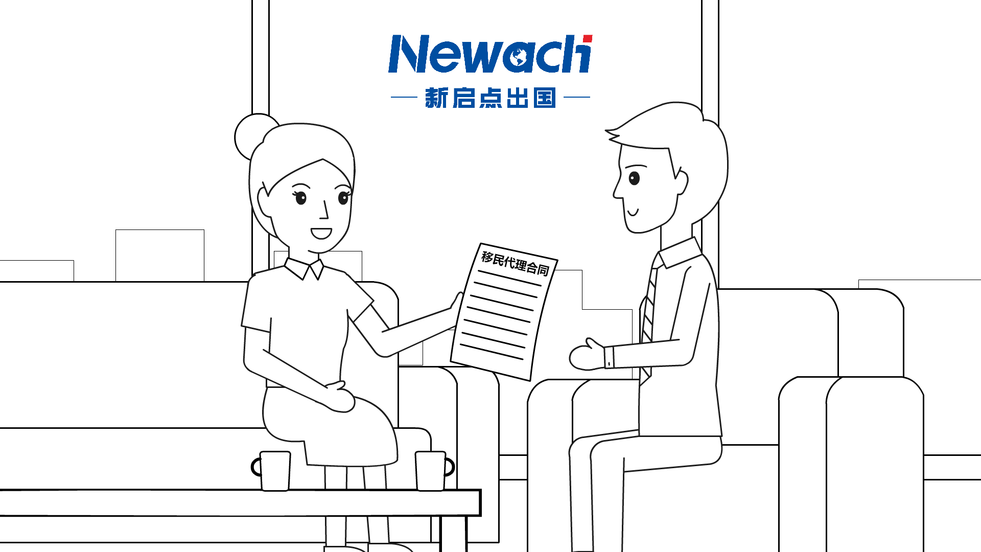 出國移民動漫宣傳片制作 出國移民動漫宣傳片制作