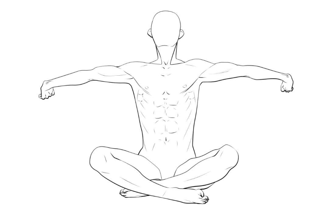 手繪動(dòng)漫設(shè)計(jì)：肝不肝你說了算！人體姿勢(shì)素材大分享