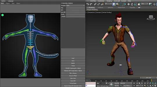3ds Max:全套 Biped,CAT,Bones 工具集.jpg 3ds Max:全套 Biped,CAT,Bones 工具集.jpg
