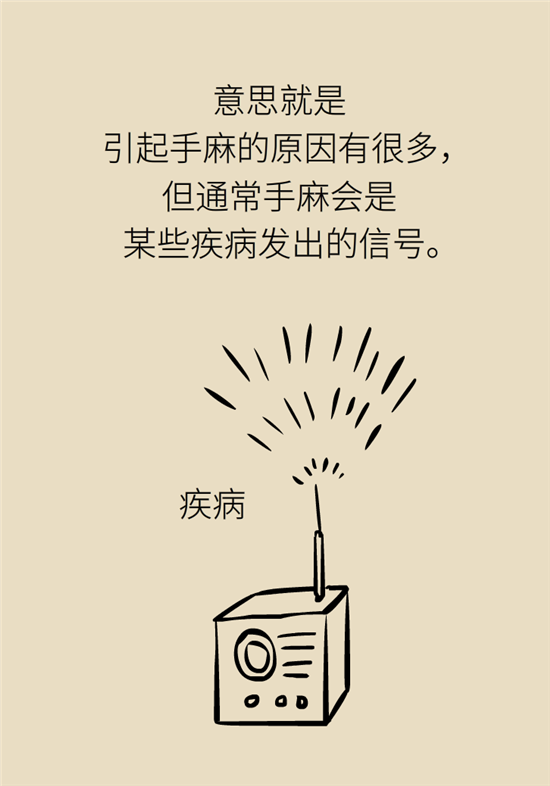 無(wú)緣無(wú)故的手麻，這是身體發(fā)出的什么信號(hào)？