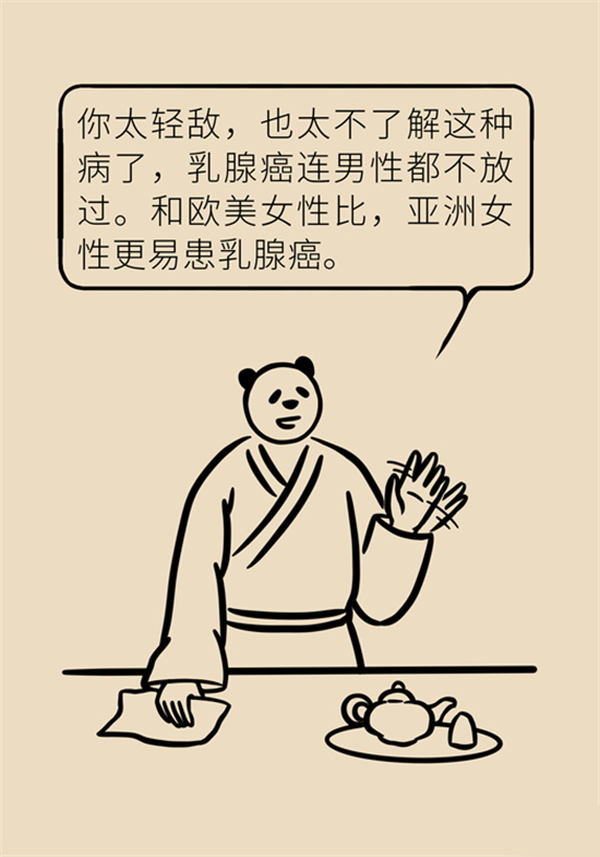 胸小是不是就不會(huì)患乳腺癌？