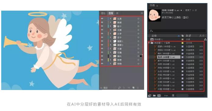 在AI中分層好的素材導入AE后同樣有效.jpg 在AI中分層好的素材導入AE后同樣有效.jpg