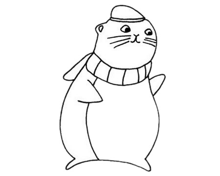 倉(cāng)鼠簡(jiǎn)筆畫(huà)圖片