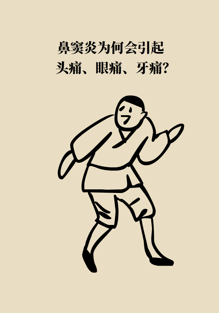 為什么鼻竇發(fā)炎，疼的卻是頭、眼和牙？