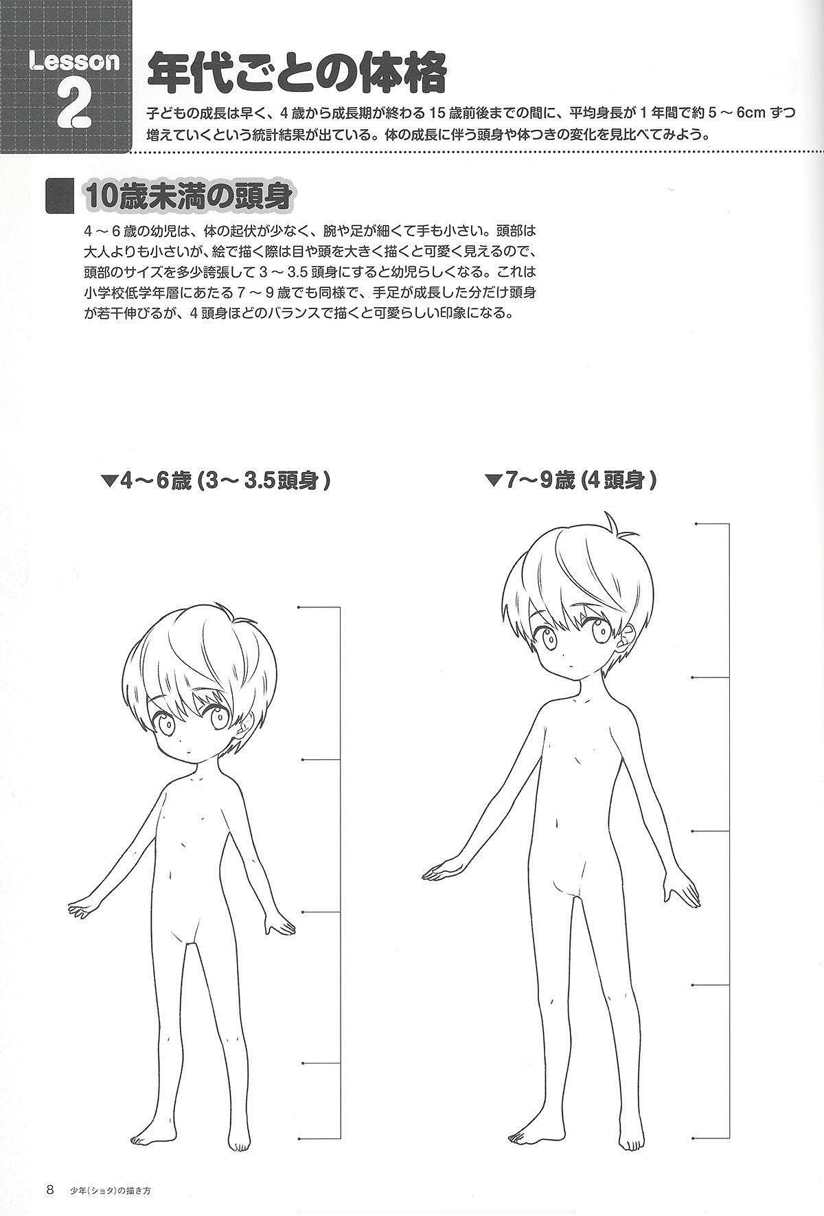 【動漫設計】可愛小男孩怎么畫？