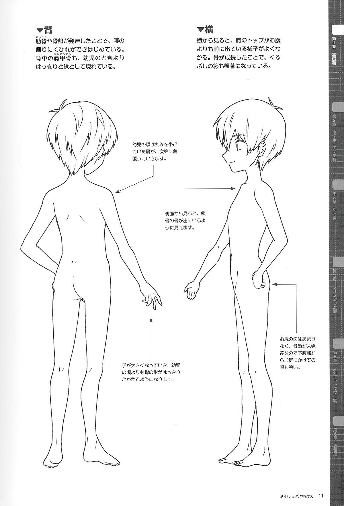 【動漫設計】可愛小男孩怎么畫？