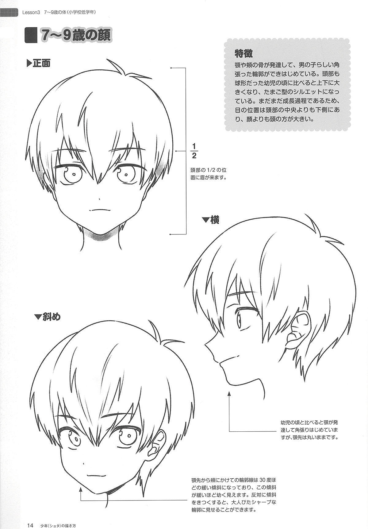 【動漫設計】可愛小男孩怎么畫？