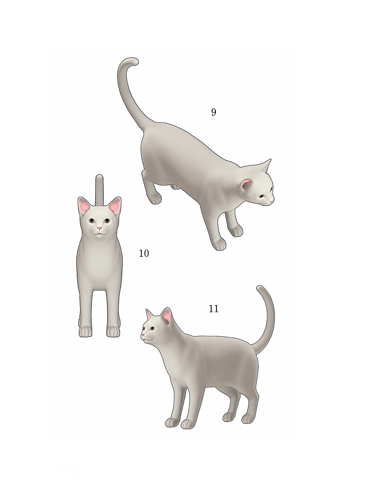 貓?jiān)趺串?huà)，狗狗怎么畫(huà)？貓、犬の繪畫(huà)方法