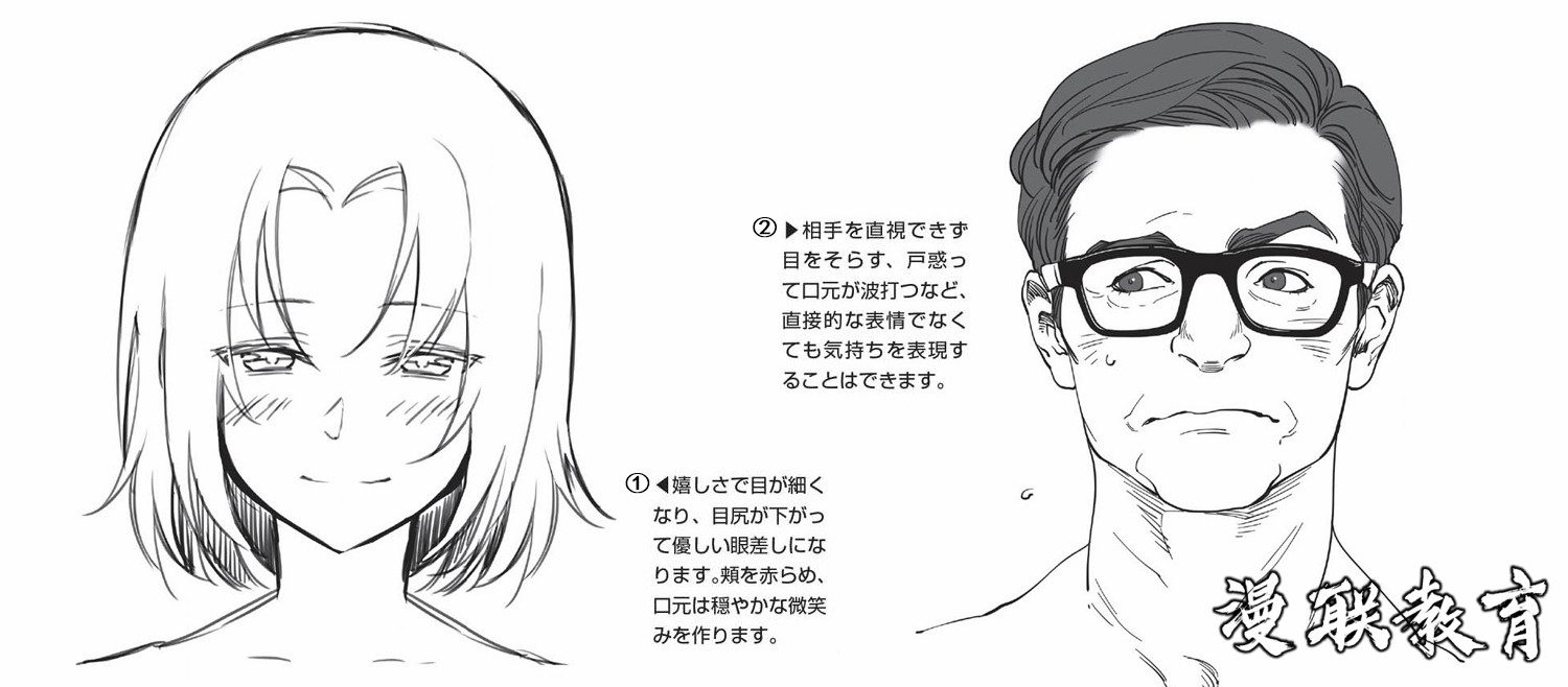 如何畫出怦然心動和驚喜的漫畫表情？超詳細(xì)畫法講解！