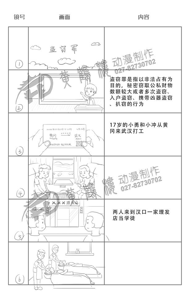 動畫制作《盜竊罪》法院法制宣傳科普動畫片線稿分鏡設計1-6.jpg