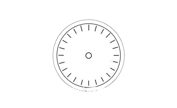秒表簡(jiǎn)筆畫圖片