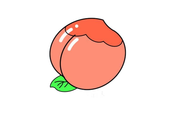 桃子怎么畫？