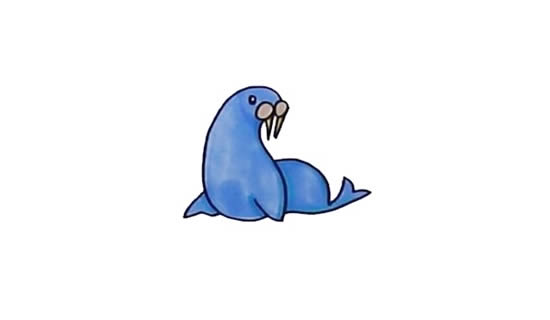 海豹怎么畫？