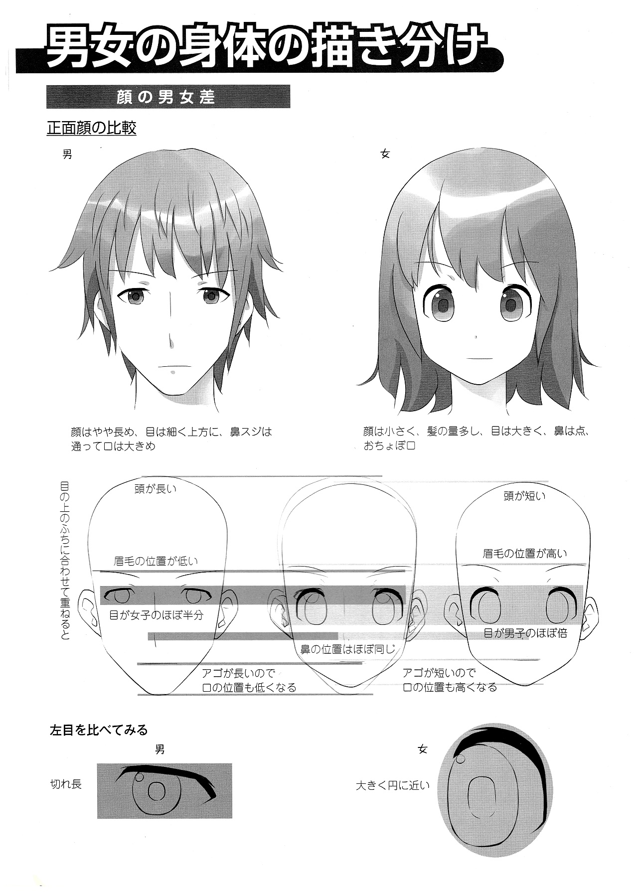 動(dòng)漫角色設(shè)計(jì):描繪男女の差別 動(dòng)漫角色設(shè)計(jì):描繪男女の差別