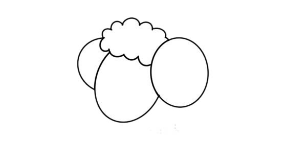 卡通綿羊簡(jiǎn)筆畫簡(jiǎn)單又可愛(ài)