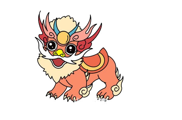 年獸怎么畫？