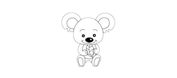 考拉簡(jiǎn)筆畫圖片