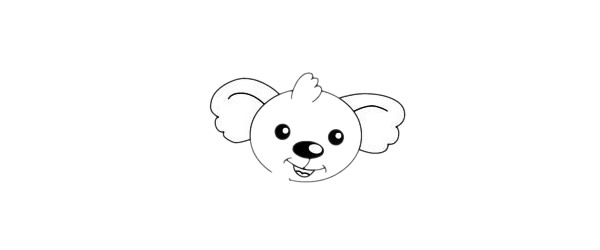 考拉簡(jiǎn)筆畫圖片