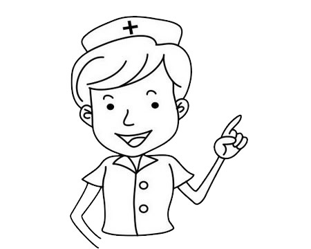 護(hù)士 護(hù)士簡筆畫簡單又漂亮