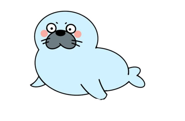海獅 海獅怎么畫簡筆畫圖片大全