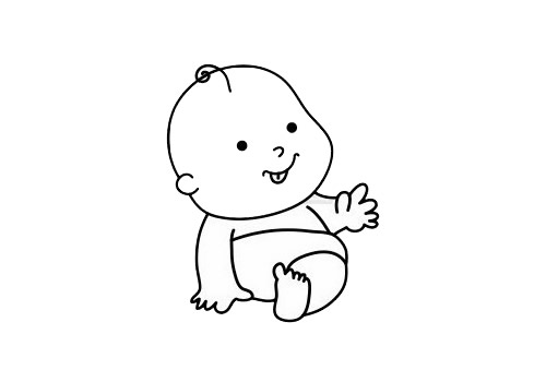 嬰兒 嬰兒簡筆畫人物可愛 嬰兒怎么畫簡單又可愛