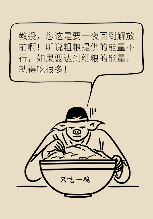 既能飽腹又能減肥的主食是什么 黑米減肥科普動漫制作