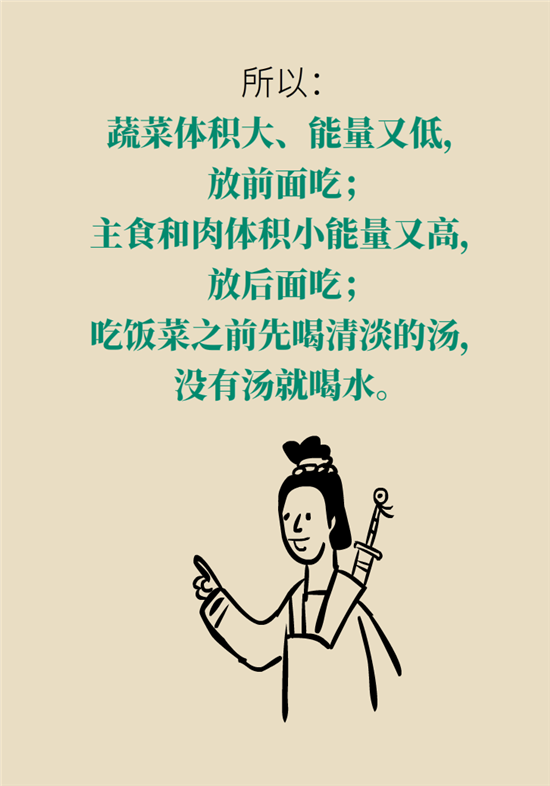 減肥進(jìn)餐順序 減肥科普制作動(dòng)漫