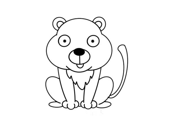 卡通獵豹 獵豹怎么畫簡筆畫簡單又可愛