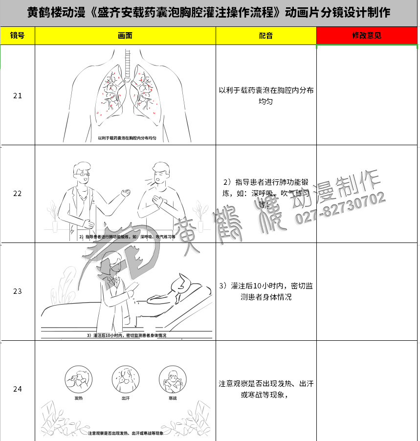 動(dòng)畫片《盛齊安載藥囊泡胸腔灌注操作流程》分鏡設(shè)計(jì)制作21-24.jpg