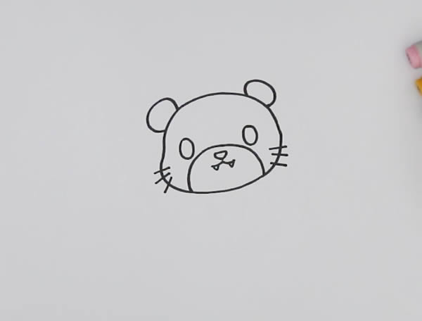老虎怎么畫簡(jiǎn)筆畫簡(jiǎn)單又可愛