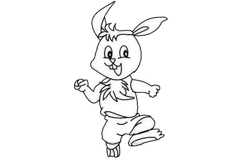 卡通兔子簡(jiǎn)筆畫(huà)怎么畫(huà)簡(jiǎn)單好畫(huà)