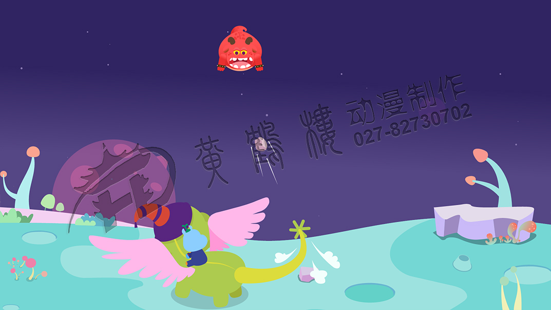 來到了地面，他一摔尾巴，把地面上的石頭塊.jpg