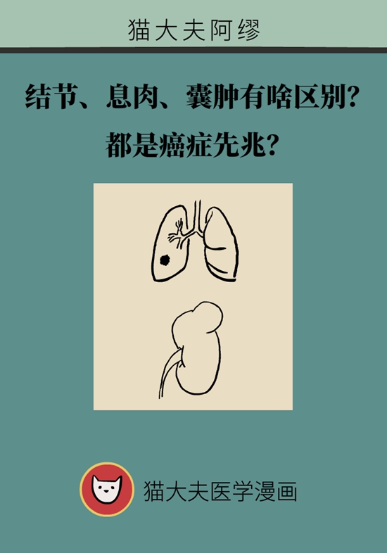結(jié)節(jié)、息肉、囊腫有啥區(qū)別？都是癌癥先兆？專家揭秘
