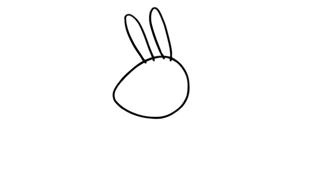 小兔貝瑞卡簡(jiǎn)筆畫(huà)步驟圖解教程