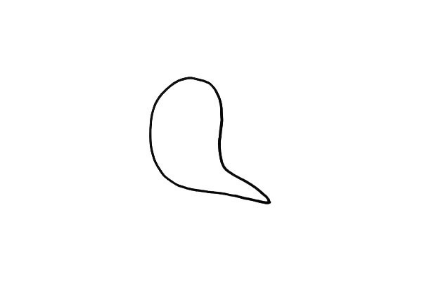 卡通蝸牛簡(jiǎn)筆畫(huà)