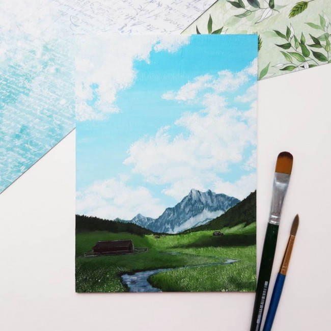 水彩畫(huà)作品