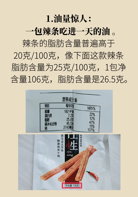 食品安全醫(yī)學(xué)知識(shí)科普：辣條是垃圾食品嗎？
