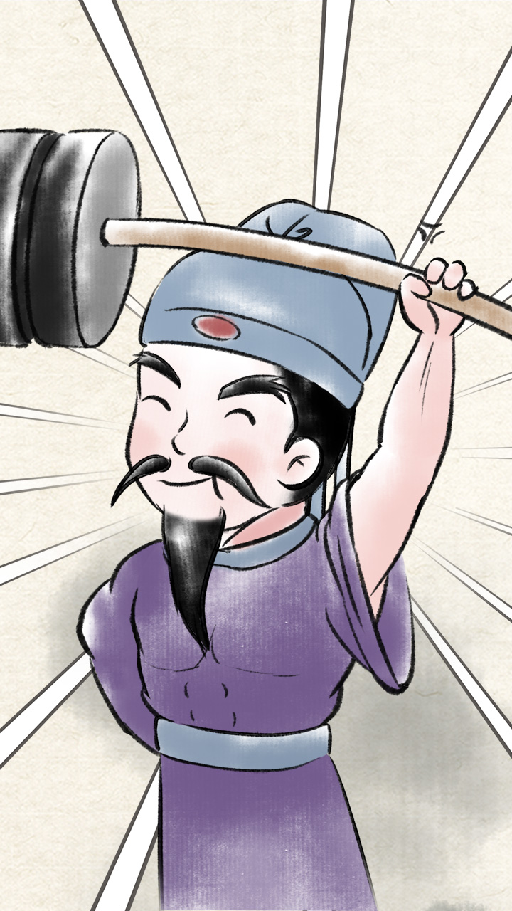 鍛煉腹肌 動(dòng)漫美術(shù)效果圖.jpg