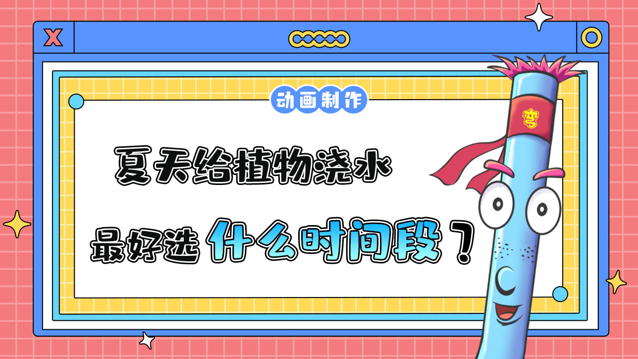 夏天給植物澆水最好選什么時間段？.jpg