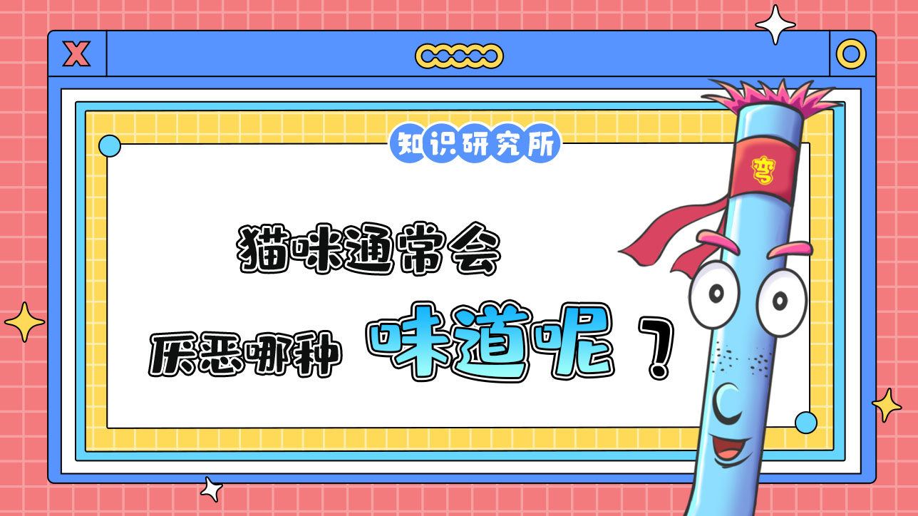 貓咪通常會(huì)厭惡哪種味道呢？.jpg